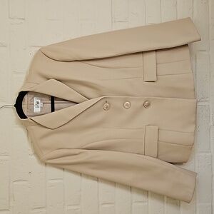 LeSuit creme/beige suit jacket Sz 14